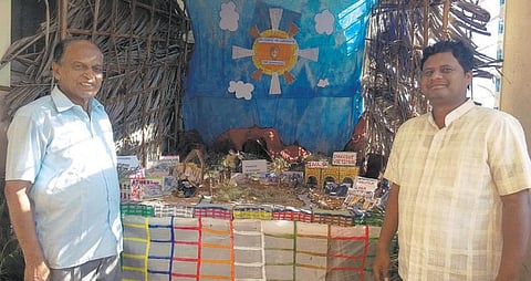 சமூக நீதிகளை பேசும் நவீன கிறிஸ்துமஸ் குடில்﻿: பெங்களூரு மக்களிடையே வரவேற்பு﻿