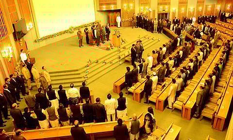 காஷ்மீர் சட்டப்பேரவையில் தேசிய கீதத்துக்கு அவமதிப்பு: பாஜக குற்றச்சாட்டு