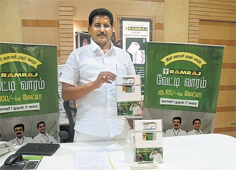 ரூ.100 சலுகை விலையில் வேட்டி கலாச்சாரம் வளர துணை நிற்போம்: ராம்ராஜ் நிறுவனம் வேண்டுகோள்