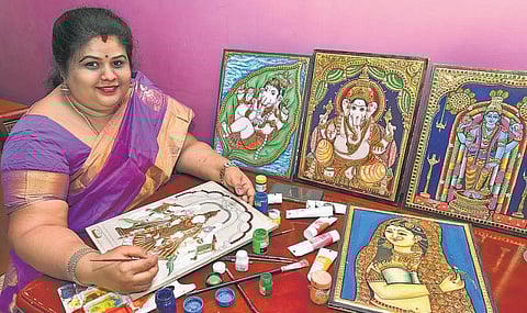 போகிற போக்கில்: ஓவியங்களே என் அடையாளம்!