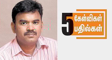 5 கேள்விகள்  பதில்கள்: எழுதாமல் என்னால் இருக்க முடியாது﻿: சரவணன் சந்திரன்﻿