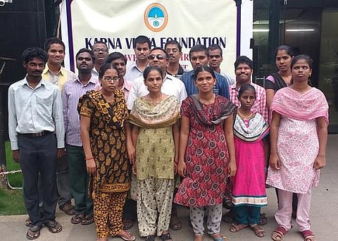 பார்வையற்றோருக்கான விழியான கர்ணா வித்யா அமைப்பு