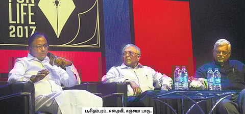 பணமதிப்பு நீக்கத்தால் ரூ.1.5 லட்சம் கோடி இழப்பு: ப.சிதம்பரம்