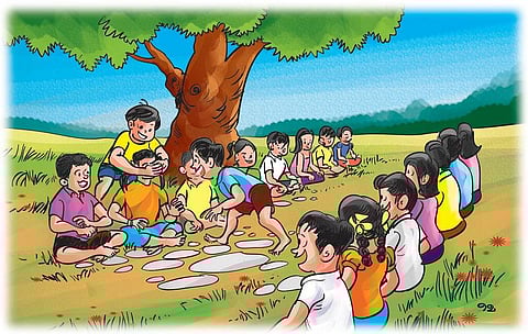 தினுசு தினுசா விளையாட்டு: மெல்ல வந்து கிள்ளிப் போ..!﻿