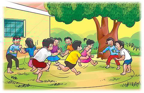 தினுசு தினுசா விளையாட்டு: நொண்டியடித்துப் பிடி!