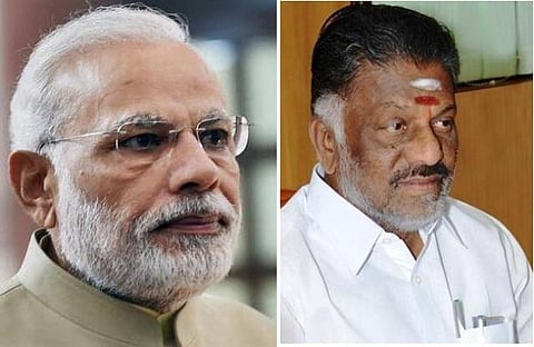 பவானி ஆற்றில் தடுப்பணை பணிகளை உடனே நிறுத்த கேரளாவுக்கு உத்தரவிடுங்கள்: மோடிக்கு ஓபிஎஸ் கடிதம்