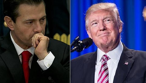 எல்லையில் சுவர்: ட்ரம்ப் ட்வீட் காரணமாக அமெரிக்கப் பயணத்தை ரத்து செய்தார் மெக்ஸிகோ அதிபர்