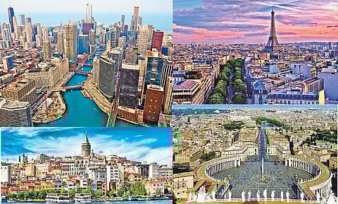 கட்டிடக் கலைக்கான நகரங்கள்