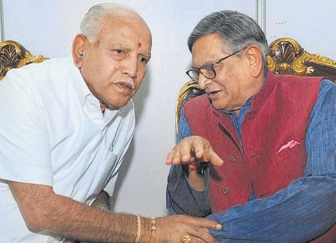 விரைவில் பாஜகவில் இணைகிறார் எஸ்.எம்.கிருஷ்ணா: எடியூரப்பாவின் பேட்டியால் கர்நாடகாவில் பரபரப்பு﻿