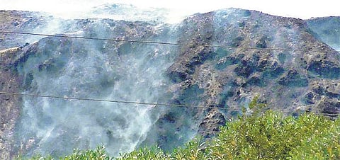 என்எல்சி நிலக்கரி கிடங்கில் தீ விபத்து﻿