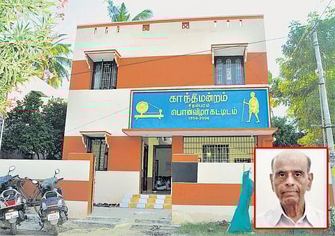 மாணவர்களுக்கு நற்சிந்தனைகளை போதித்து வைர விழா காணும் சிதம்பரம் காந்தி மன்றம்