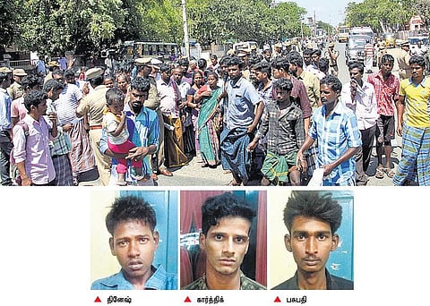 நாகப்பட்டினத்தில் ஆட்சியர் உத்தரவின்பேரில் பன்றிகளைப் பிடித்த இளைஞர் கொலை: 6 பேர் கைது﻿
