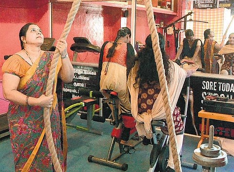 முகங்கள்: மகளிர் மட்டும் ஜிம்!