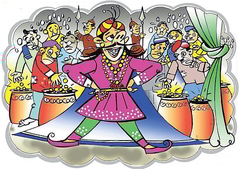 சித்திரக்கதை: மண்ணாக மாறிய பொன்!