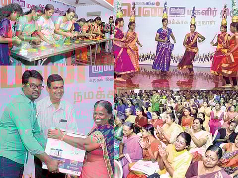 திருநெல்வேலி மகளிர் திருவிழா: சிந்தனைக்கு விருந்து ஆளுக்கொரு பரிசு!