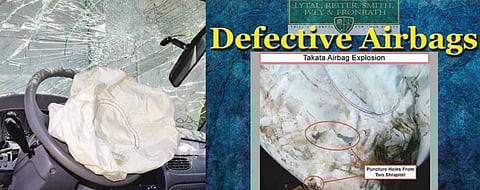 ஆபத்தான காற்று பை: தெரிந்தே பயன்படுத்திய  நிறுவனங்கள்