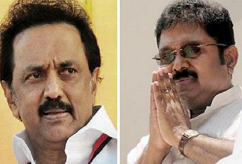 பஞ்ச பூதங்களில் ஊழல் செய்தவர்கள் அதிமுக-வை விமர்சிப்பதா? - ஸ்டாலினுக்கு டிடிவி தினகரன் கண்டனம்