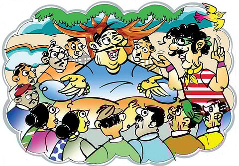 சித்திரக்கதை: திருடன் பிடித்த திருடன்