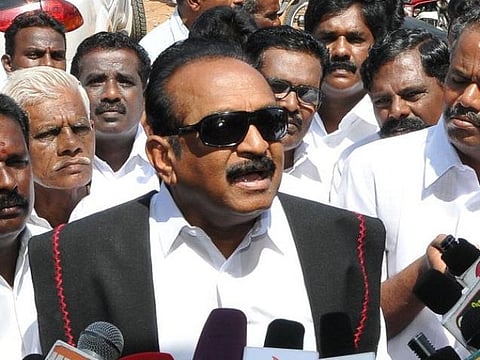 ஆர்.கே.நகர் இடைத்தேர்தலை மதிமுக புறக்கணிப்பு: எந்த கட்சிக்கும் ஆதரவு இல்லை- வைகோ திட்டவட்ட அறிவிப்பு