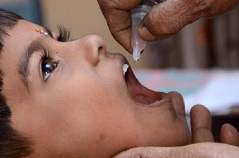 தட்டம்மை - ரூபெல்லா தடுப்பூசியால் தாமதமான போலியோ சொட்டு மருந்து முகாம் நாளை நடக்கிறது: 71 லட்சம் குழந்தைகளுக்கு வழங்க திட்டம்