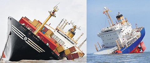 காரணம் ஆயிரம்: கப்பல் உடைந்தால் மிதக்குமா?