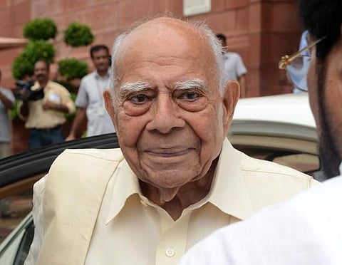 அரவிந்த் கேஜ்ரிவாலுக்காக இலவசமாக வாதாடத் தயார்: மூத்த வழக்கறிஞர் ராம் ஜேத்மலானி