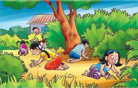 தினுசு தினுசா விளையாட்டு: உப்புக்கல்!