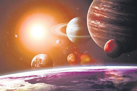 பிரம்மாண்டமான சூரிய மண்டலம்!﻿