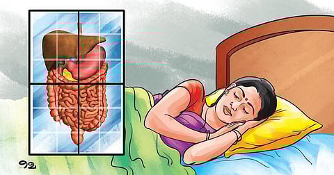 சந்தேகம் சரியா 31: இடது பக்கம் படுத்தால் உடலுக்கு நல்லதா?﻿