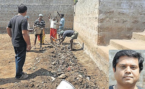 சின்னமனூரில் 1300 ஆண்டுகள் பழமையான﻿﻿ கோயில் தெப்பம் சீரமைப்பில் களம் இறங்கிய மென்பொறியாளர்﻿