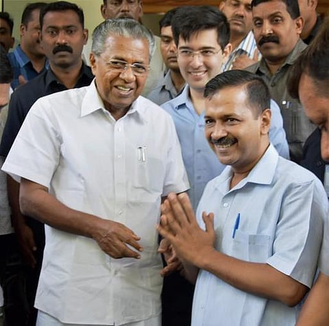 கேஜ்ரிவாலை முதலமைச்சர் என்று கூட பாஜக மதிப்பதில்லை: கேரள முதல்வர் பினரயி விஜயன் சாடல்