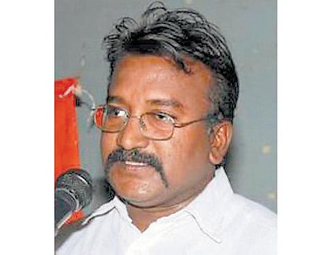 ஏ.சி. மெஷின் தீப்பிடித்த விபத்தில்﻿ பாஜக பிரமுகர் காந்திராஜ் மூச்சுத் திணறி உயிரிழப்பு﻿