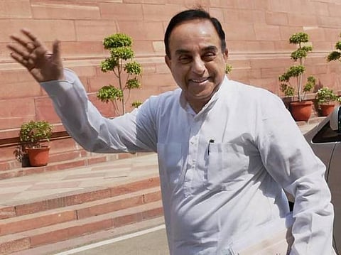 ராமர் கோயில் விவகாரம்﻿: சமரச தீர்வு ஏற்படாவிட்டால் நீதிமன்றம் தீர்வு தரவேண்டும்﻿-  சுப்பிரமணியன் சுவாமி பேட்டி﻿