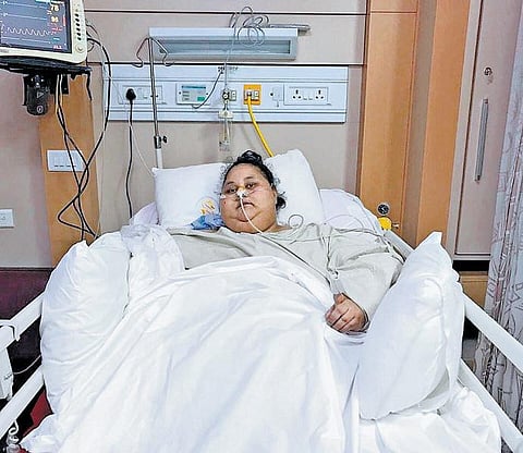 எகிப்து பெண்ணுக்கு அபுதாபியில் சிகிச்சை﻿