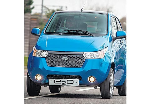 பிரிட்டனிலிருந்து வெளியேறுகிறது மஹிந்திரா இ2ஓ﻿