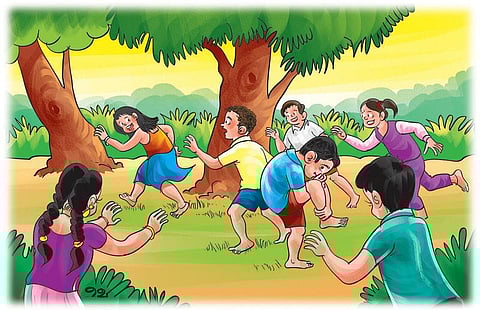 தினுசு தினுசா விளையாட்டு: தீக்கோழி பிடி!﻿