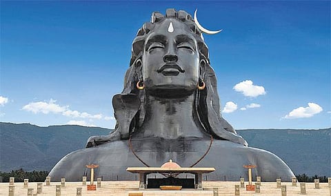 ஈஷா யோகா மையத்தில் உள்ள﻿ 112 அடி உயர ஆதியோகி சிலைக்கு கின்னஸ் புத்தகம் அங்கீகாரம்﻿