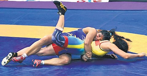 ஆசிய மல்யுத்த போட்டி﻿﻿ இறுதிப் போட்டியில் சாக் ஷி மாலிக்﻿