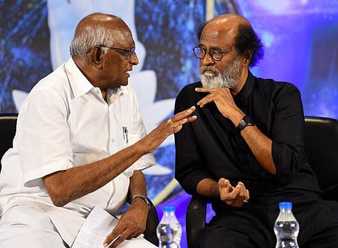 கேமிராவுக்கு பின்னால் நடிக்கவே மாட்டார் ரஜினி: எஸ்.பி.முத்துராமன் புகழாரம்