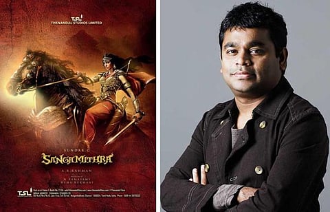 சங்கமித்ரா போல சமீபத்தில் என்னை ஈர்த்த கதை எதுவுமில்லை: ஏ.ஆர்.ரஹ்மான்