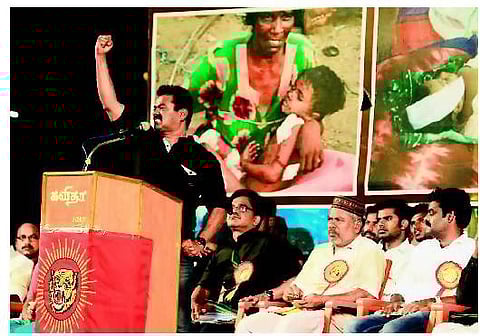 இலங்கையில் தமிழர்கள் படுகொலை சர்வதேச விசாரணை நடத்த வேண்டும்﻿: சீமான் வலியுறுத்தல்﻿