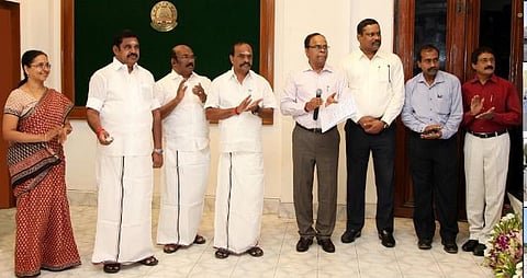 சென்னை அரசு மைய அச்சக கட்டிடம், அண்ணா நினைவுப் பூங்காவை முதல்வர் பழனிசாமி திறந்து வைத்தார்