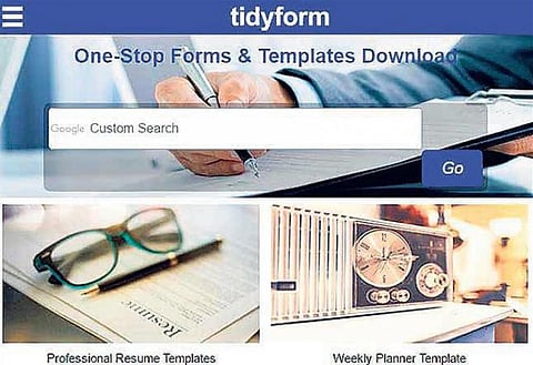 தளம் புதிது: படிவங்களுக்கான இணையதளம்