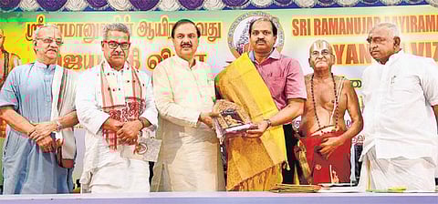 ஏற்றத்தாழ்வு அற்ற சமூகத்தை படைக்க பாடுபட்டவர் ஸ்ரீராமானுஜர்﻿: மத்திய சுற்றுலாத் துறை அமைச்சர் புகழாரம்﻿