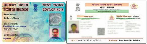 இனி எஸ்எம்எஸ் மூலமும் ஆதார் எண் - பான் எண்ணை இணைக்கலாம்