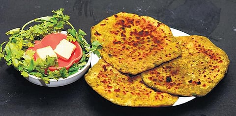 குழந்தைகள் விரும்பும் மதிய உணவு: பனீர் ஸ்டஃப்டு பராத்தா