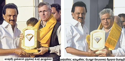 கருணாநிதி வைரவிழா - பாரத ரத்னா விருது வழங்க வேண்டும்: காதர் மொய்தீன் கோரிக்கை