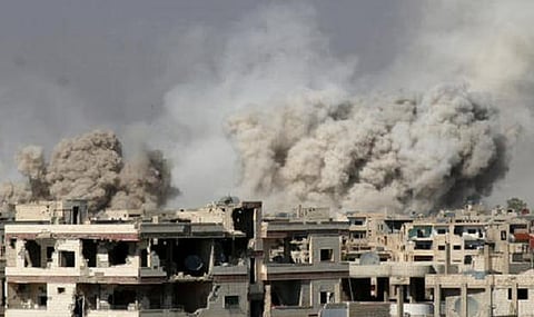 சிரியாவில் ஐஎஸ்ஸுக்கு எதிராக அமெரிக்க கூட்டுப்  படைகள் புதிய  யுத்தம் அறிவிப்பு