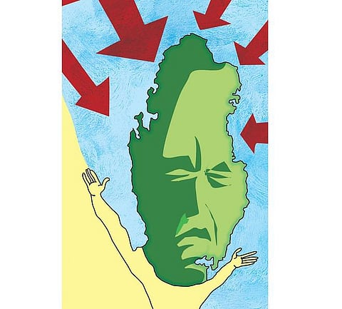 கழற்றி விடப்பட்ட கத்தார்!