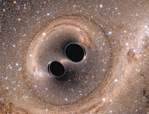 இரண்டு கருந்துளைகள், ஏராளமான நம்பிக்கைகள்!